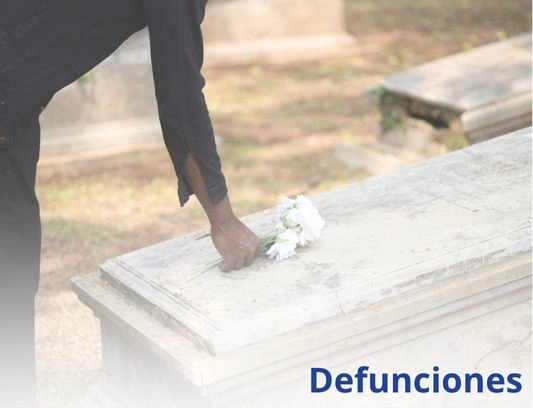 Defunciones